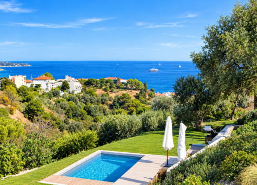 Villa avec vue mer à Nice – Magnan