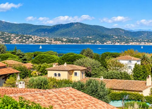 Villa avec piscine, vue Golfe de Saint-Tropez