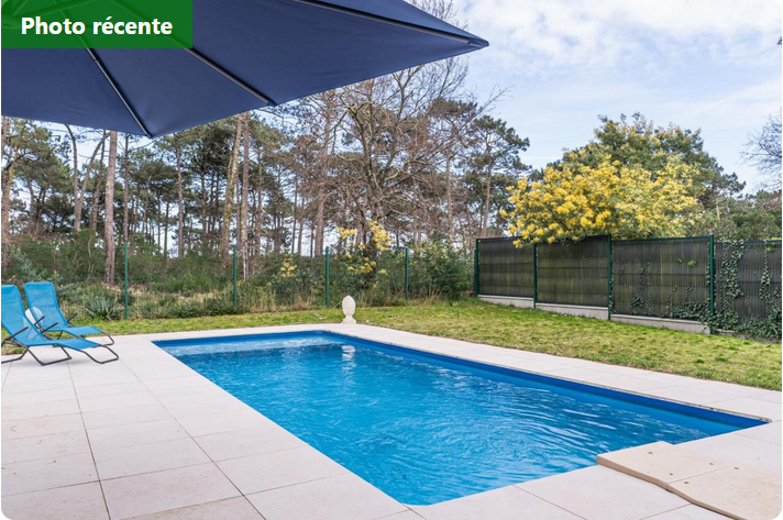 Villa avec piscine face aux pins – Golf d’Arcachon, La Teste-de-Buch